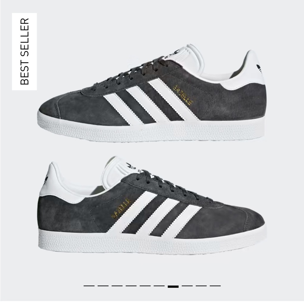 Adidas gazelle athletic shoes for men 10.5